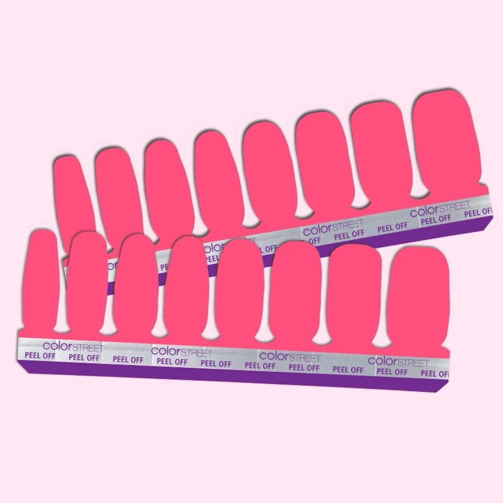 Color Street Fuchsia Nail Strips - Watermelon Session